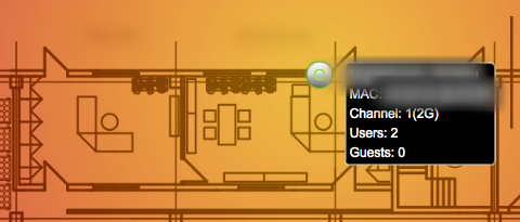 WLAN Controller Visualisierung